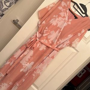 Pink floral wrap dress - Lane Bryant plus size 16
